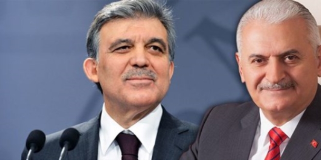 Abdullah Gül'den, Binali Yıldırım'a tebrik telefonu