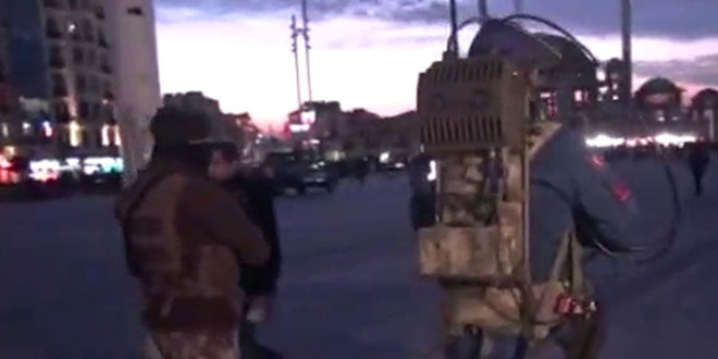 Taksim Meydanı'nda 'drone savar'lı önlem