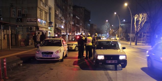 Yılbaşında sürücülere ceza yağdı