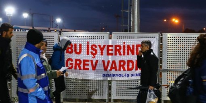 İZBAN işçileri, yüzde 25 zam teklifini kabul etmedi