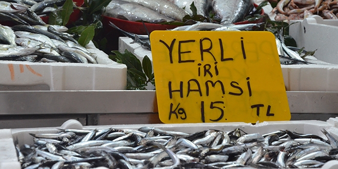 Talep azaldı, hamsi fiyatı geriledi