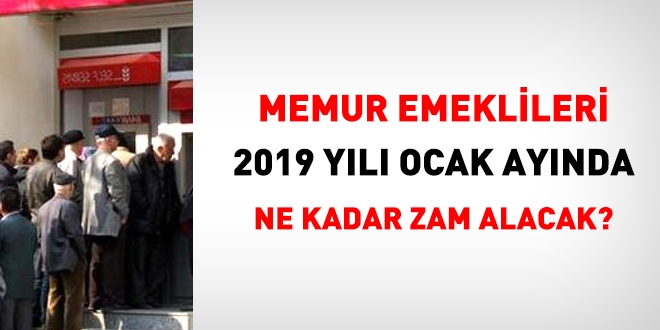 Memur emeklileri ne kadar zam alacak?