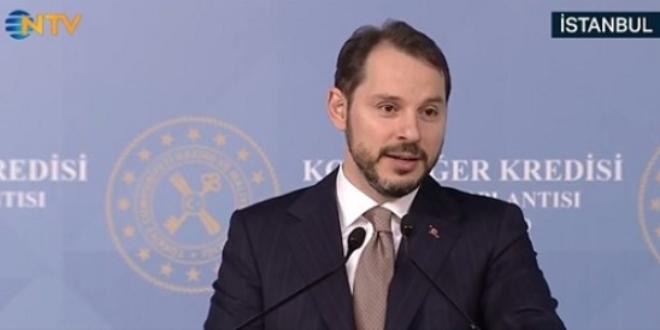 Bakan Albayrak, KOB Deer Kredisi ayrntlarn aklad