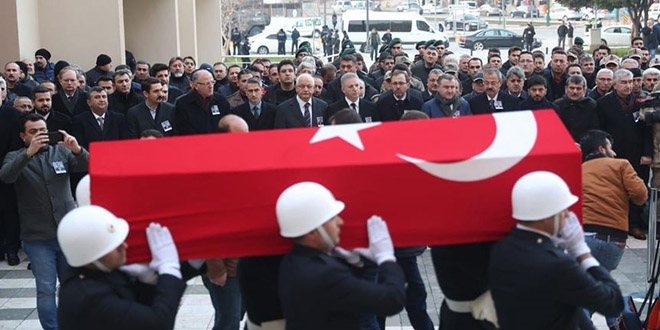 Hayatını kaybeden vali yardımcısı için tören düzenlendi