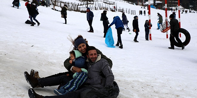 Ayder, hafta sonu doğaseverlerin adresi oldu