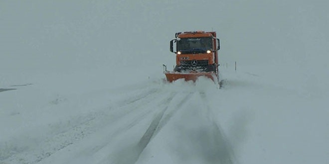 Spil Dağı Milli Parkı yolu, ulaşıma kapandı