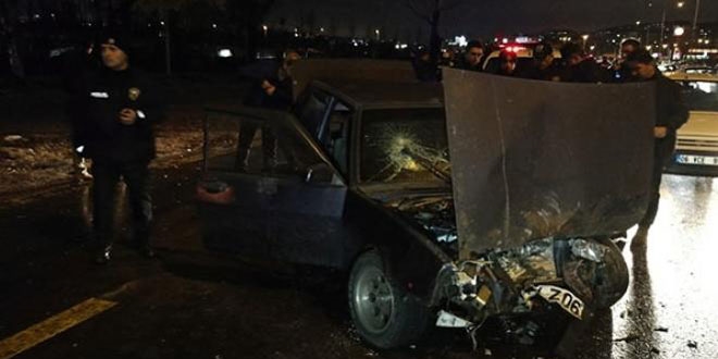 Ankara'da hırsız - polis kovalamacası: 2'si bekçi, 6 yaralı