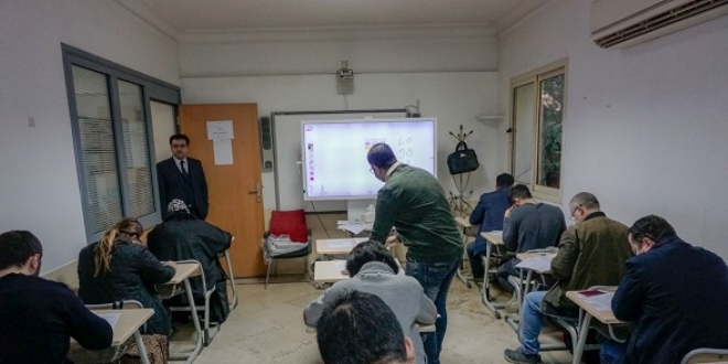 AÜ Açıköğretim Sistemi'nin Mısır'daki ilk sınavı yapıldı