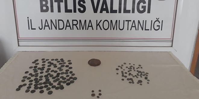 Bitlis'te altn, gm ve bakr sikkeler ele geirildi