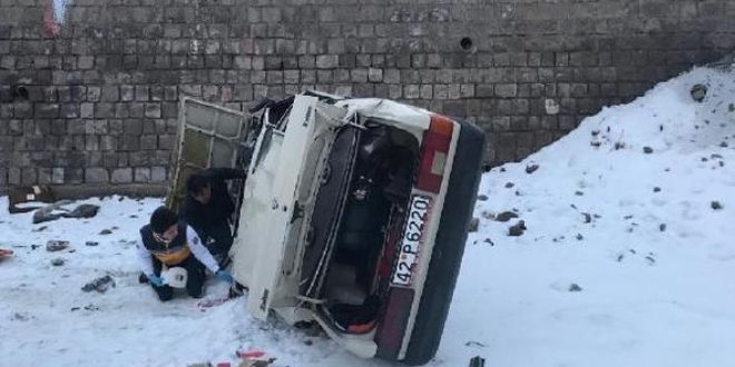 Banka güvenlik görevlisi kazada hayatını kaybetti