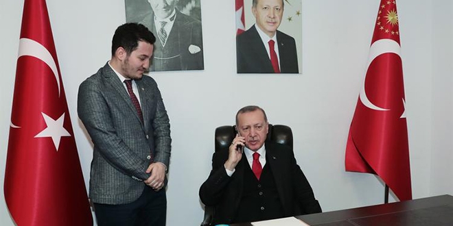 Cumhurbaşkanı Erdoğan'dan doktor gence jest