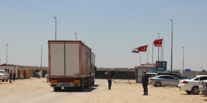 Kilis Çobanbey Sınır Kapısı ticari geçişlere kapatıldı