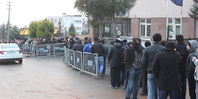 Kilis'te bin 500 kişilik iş için 11 bin 482 başvurdu