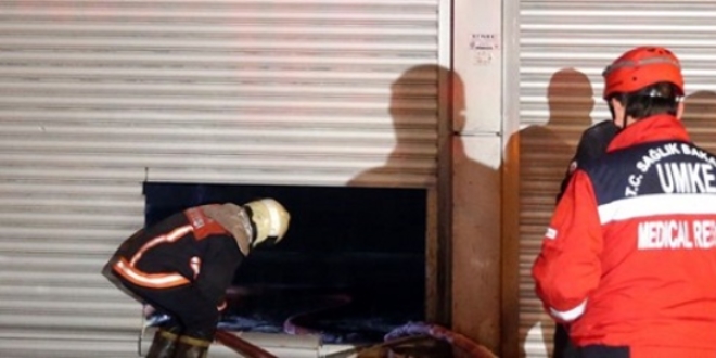 Ankara'da korkutan yangın