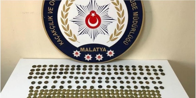 Malatya'da tarihi eser operasyonu