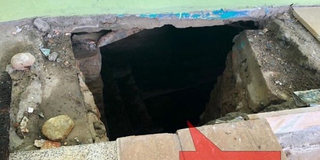 Diyarbakır'da camiye bitişik PKK sığınağı bulundu