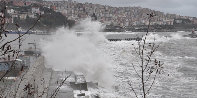 Meteorolojiden bu illimiz iin kuvvetli frtna uyars