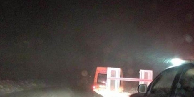 Kayak merkezinde yaklaşık 100 kişi mahsur kaldı
