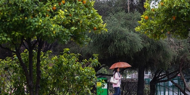 Antalya için kuvvetli yağış uyarısı