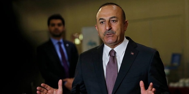 Çavuşoğlu: Kışkırtmanın arkasında PKK'nın olduğunu biliyoruz
