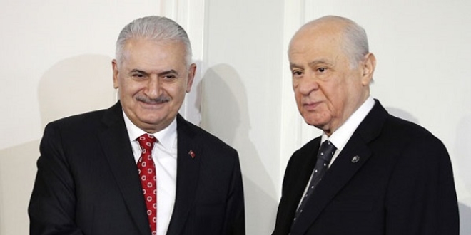 Bahçeli'den Yıldırım'a ziyaret
