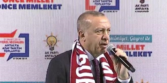 Erdoğan'dan Antalya'da önemli mesajlar