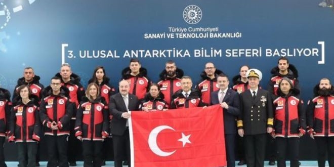 Antarktika Bilim Seferi ekibi yola çıktı