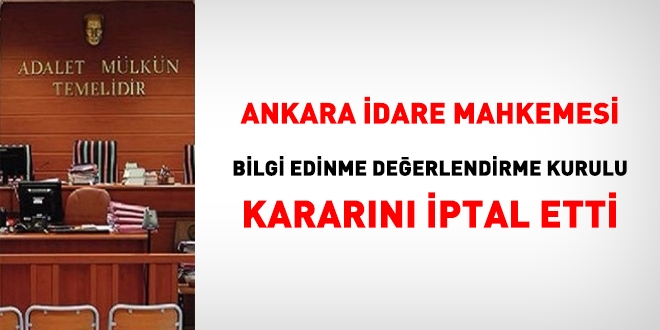 Bilgi edinme taleplerinde, sık başvurulan red işlemi iptal edildi