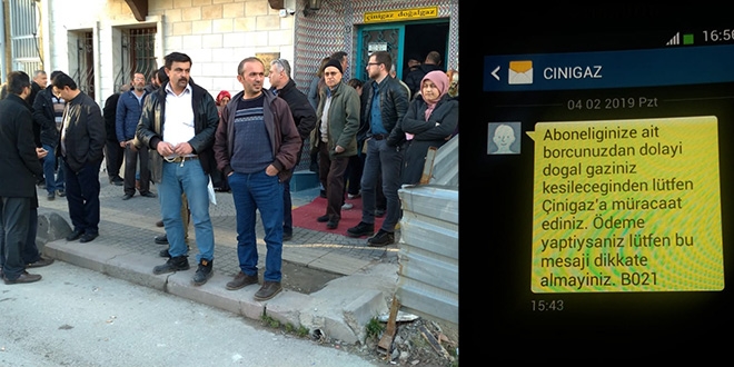 'Borcunuz var' mesajı vatandaşları sokağa döktü