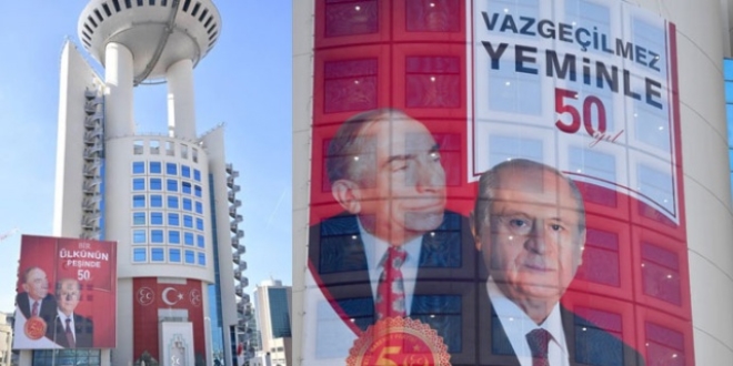 MHP'nin 50. yılında şölen gibi kutlama