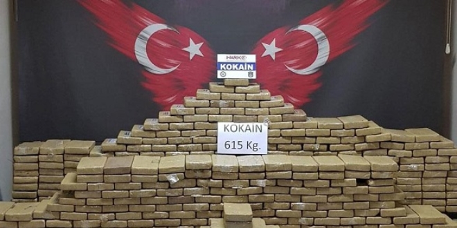 Kokain yüklü geminin her hareketi izlenmiş