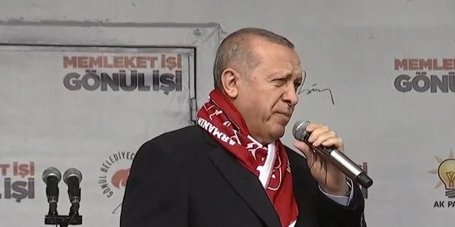 Erdoan: Tanzim satlar belediyelerimizin eliyle kurarz