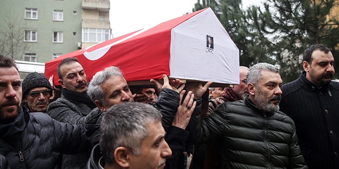 Oyuncu Yalçın Menteş, son yolculuğuna uğurlandı
