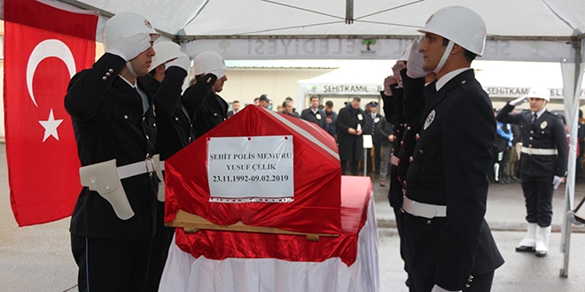 Gaziantep şehidi törenle memleketine uğurlandı
