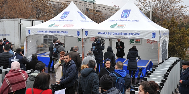 Ankara'da sebze meyve satış çadırı kurulacak yerler