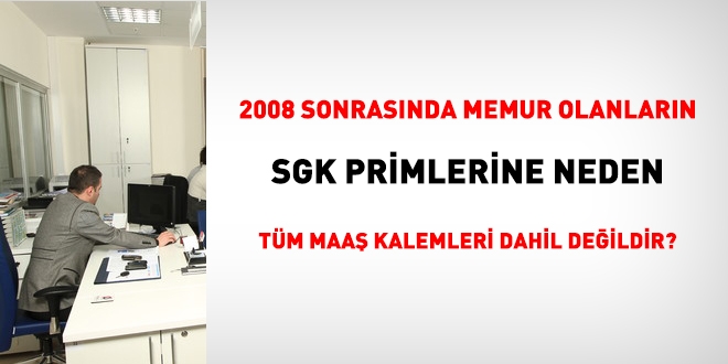 5510'da, hangi maa kalemlerinden SGK kesintisi yaplr?