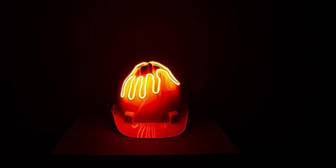 Bir baretten yola çıkıp 95 sanat eseri yaptılar