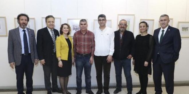 Güzel Sanatlar Lisesi öğretmenlerinden resim sergisi