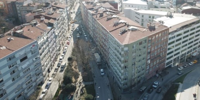 Şişli'de tehlike arz eden 4 bina boşaltıldı