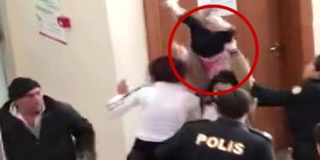 Akılalmaz olay! Bebeğini fırlatmaya kalktı