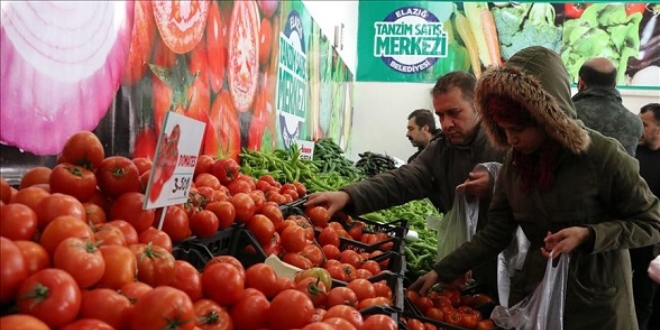 Elazığ'da ilk 'tanzim satış noktası' açıldı