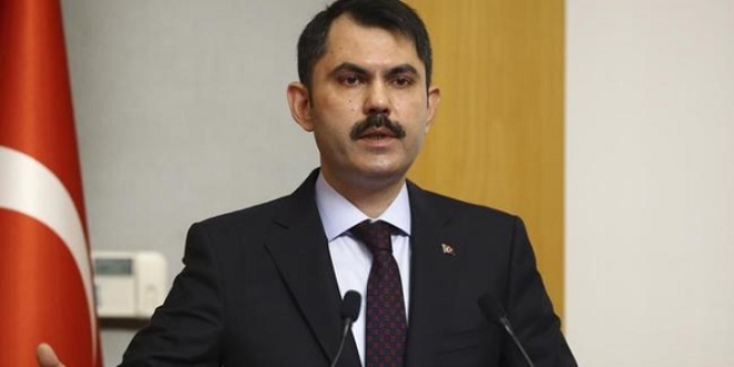 Bakan Kurum: Kartal'da sekiz binadan dokuz hak sahibimiz binayı boşalttı