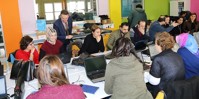 Öğretmenler kodlama eğitimi aldı