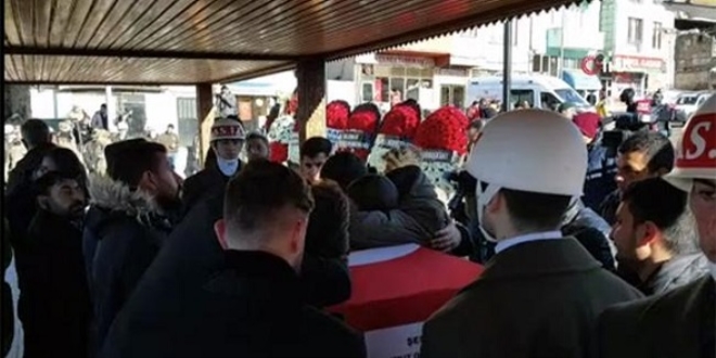 Afrin şehidi Erzurum'da son yolculuğuna uğurlandı