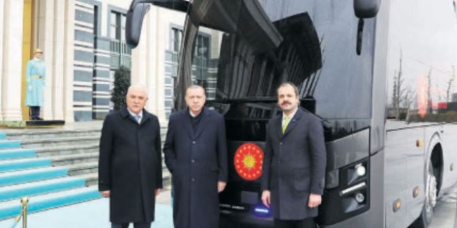 Yerli, milli ve zırhlı otobüs