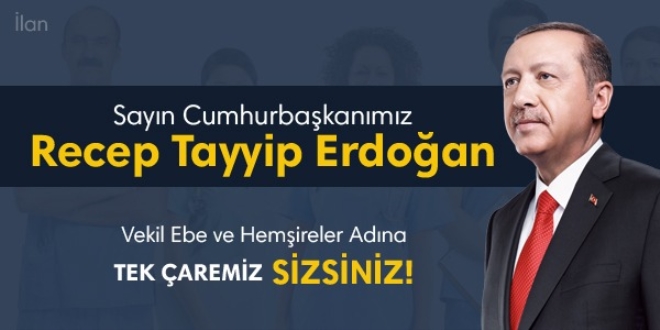 Vekil ebe hemşireler kadro talep ediyor