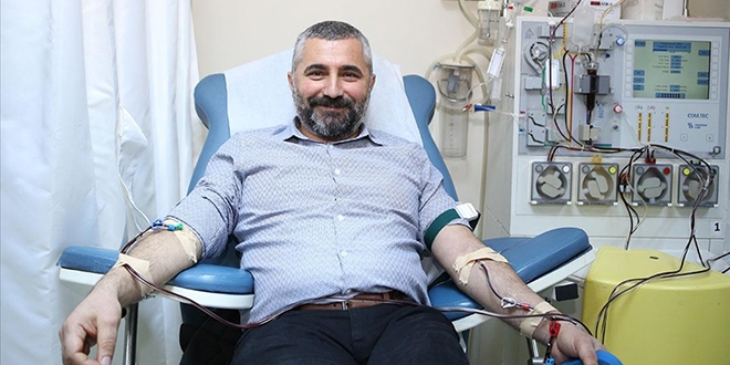 Kök hücre bağışlayan doktor hayat kurtardı