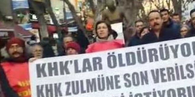 KHK ile ihraç edilenlere destek eylemlerine 'beraat' kararı