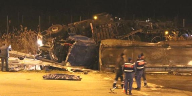 Tanker kazasında ölen tanker sürücüsü bir gün önce işe başlamış