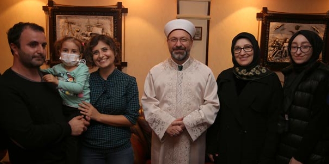 Diyanet İşleri Başkanı Erbaş'tan 'Öykü Arin' çağrısı